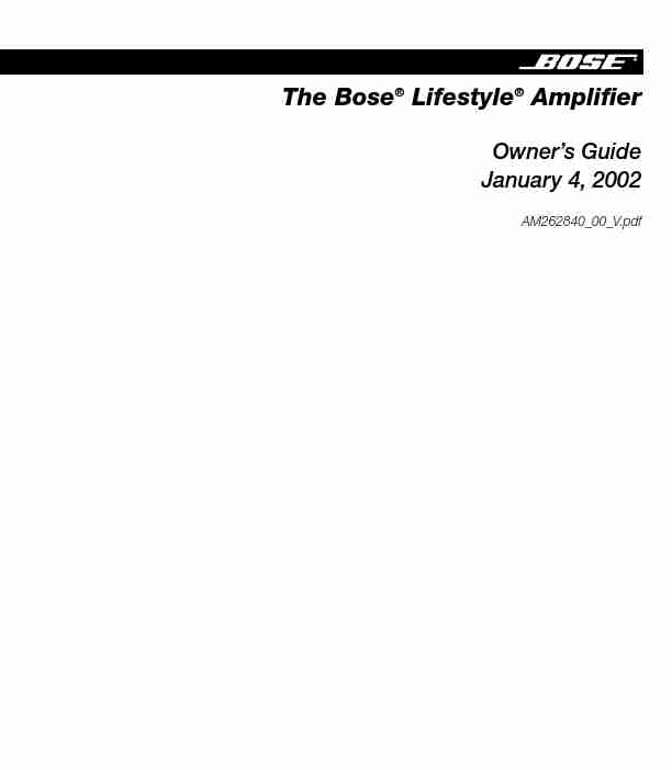 Bose Stereo Amplifier AM262840-page_pdf